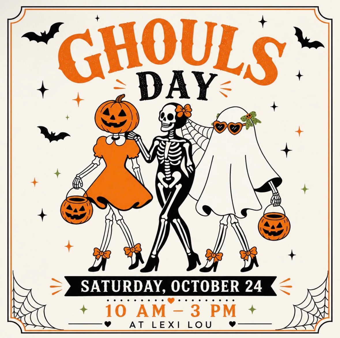Ghouls Day vendor fee