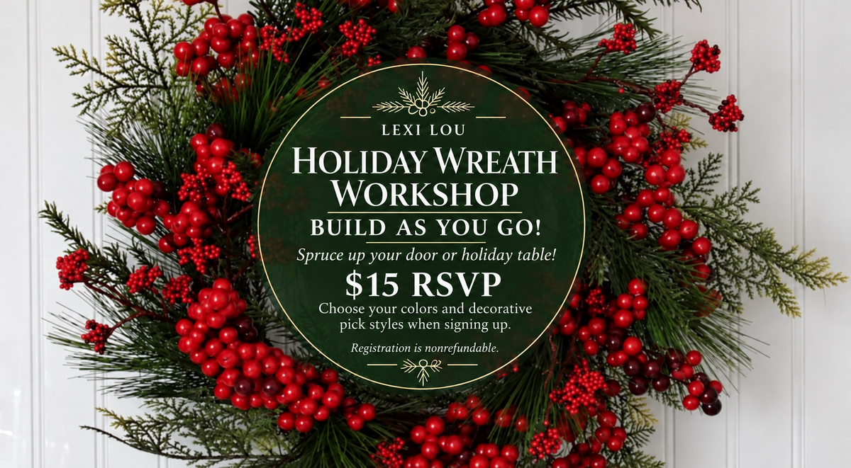 Holiday Wreath Workshop