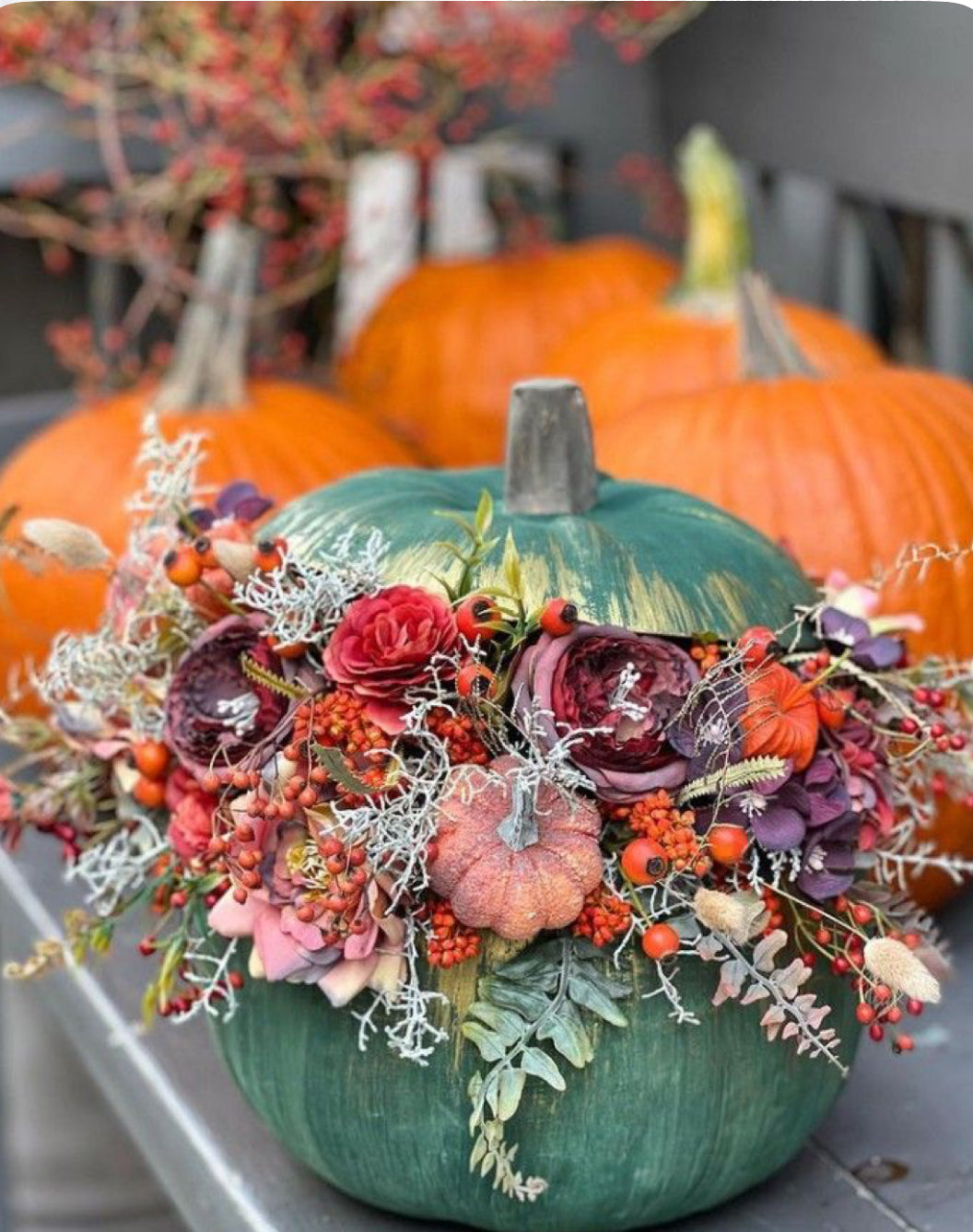 Pumpkin floral class