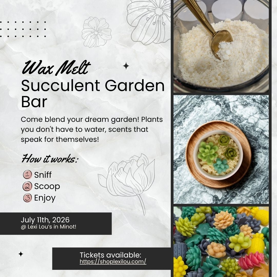 Wax Melt Succulent Garden